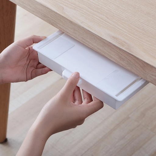 [AM-3520] M3109-9 Drawer Storage Box Under Table / درج التخزين الخفي