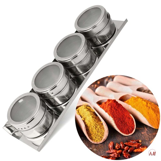 MAGNETIC SPICE RACK/ستاند حفظ التوابل المغناطيسي 4
