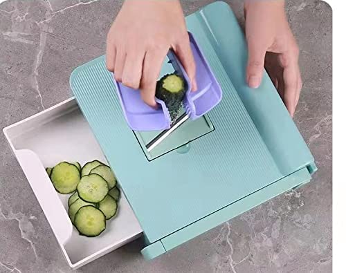 [AM-3517] Adjustable Mandolin Vegetable Slicer/قطاعة خضراوات ماندولين قابلة للتعديل