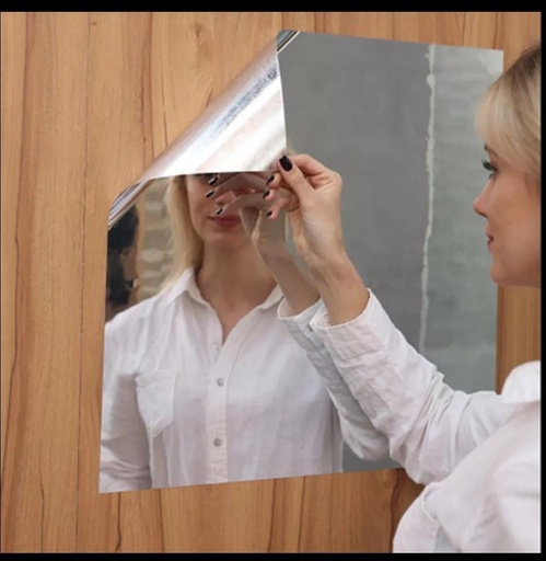 MIRROR STICKER 300mm x 400mm /مرآة لاصقة