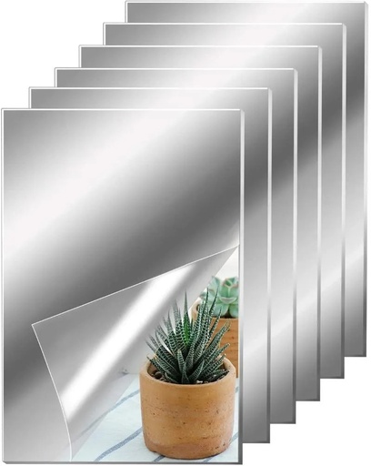 [AM-0777] MIRROR STICKER 400mm x 600mm/مرآة لاصقة