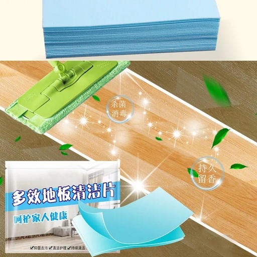 [AM-2555] MULTI EFFECT FLOOR CLEANING PAPER 30PCs/ ورق صابون تنظيف الأرضيات