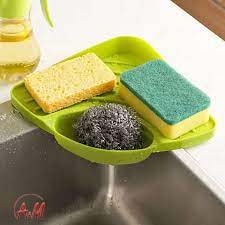 [AM-2037] MULTI-FUNCTION SINK CORNER STORAGE/ قطعة تنظيم لزاوية المغسلة