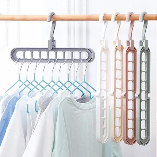 [AM-2401] MULTI-HOOKS CLOTHES HANGER / علاقة ملابس