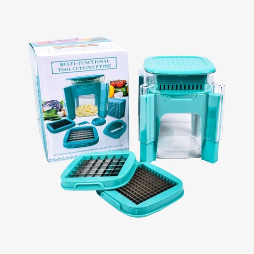 [AM-2832] MULTIFUNCTIONAL TOOL CUTS PREP TIME / قطاعة الخضار