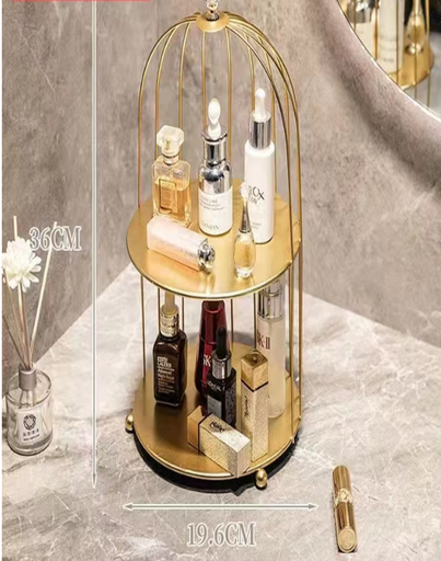 Makeup Shelf 2 layer/ منظم مستحضرات التجميل من طبقتين