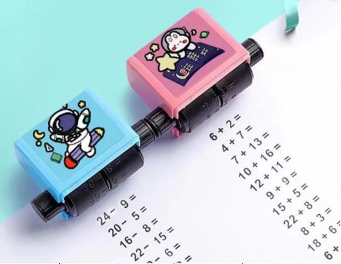 [AM-3351] Math Questions Stamp / طابعة المسائل الرياضية