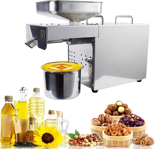 [AM-4006] OIL PRESS MACHINE/آلة صنع وعصر الزيت  
