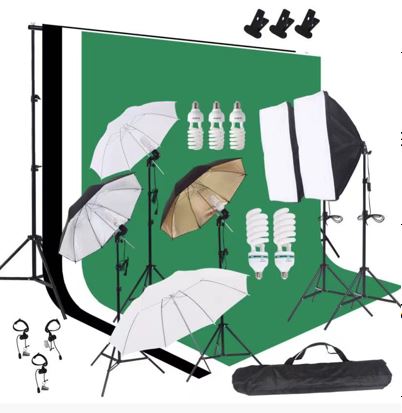 [AM-2944] PHOTOGRAPHY STUDIO SET / ستيديو التصوير