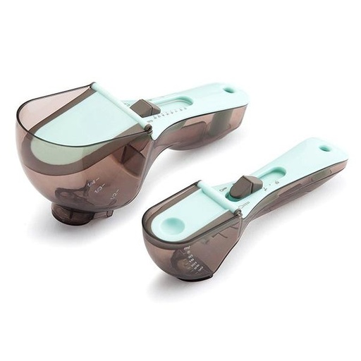 [AM-0717] PLASTIC ENGRAVING MEASURING SPOON/ملعقة القياس