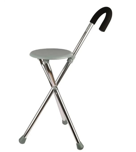 [AM-3423] Portable Chair / كرسي و عكاز 2 في 1