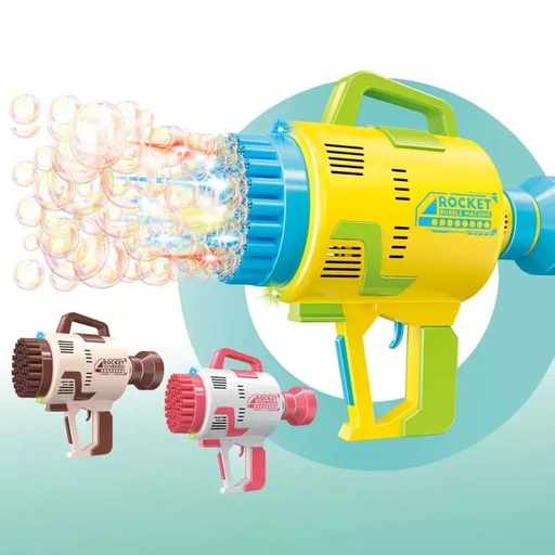 [AM-3011] ROCKET ELECTRIC BUBBLE MACHINE / مسدس الفقاعات