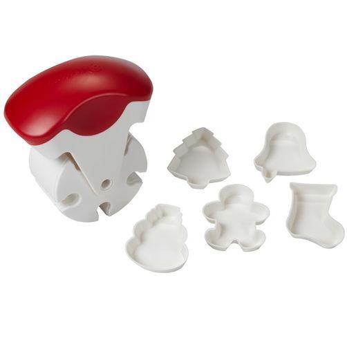 ROLLER CUTTER 5 MERRY SHAPES/قطاعة العجين 5 اشكال