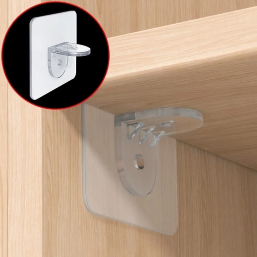 SHELF HOLDER  5 PCs/   قطع تثبيت للشلفات