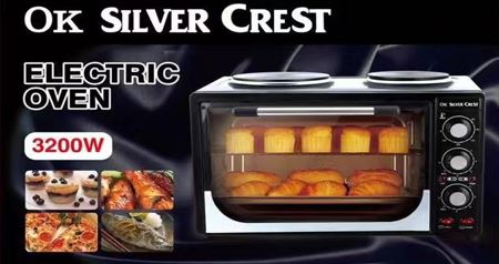 SILVER CREST ELECTRIC OVEN / فرن كهربائي سيلفر كريست