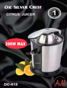 SILVER CREST JUICER/ عصارة  من سيلفر كريست