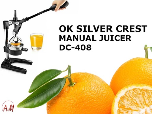 [2027] SILVER CREST MANUAL JUICER/ عصارة الفواكه اليدوية من سيلفر كريست