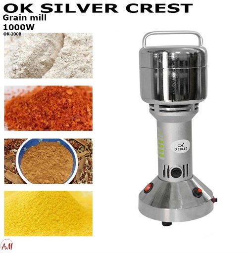 SILVER CREST POWDER GRINDER 1000W OK-200 / مطحنة البهارات القوية من سيلفر كريست 1000واط