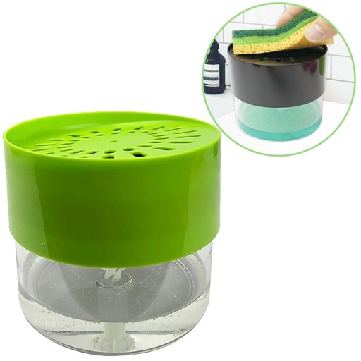 SOAP DISPENSER & SPONGE RACK/ علبة الصابون والاسفنج