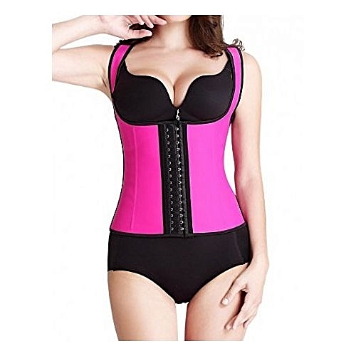 [AM-0580] SPIRAL STEEL BONED ABDOMEN CORSET/مشد البطن الحلزوني