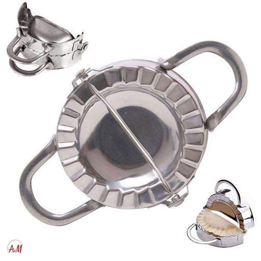 [AM-1082] STAINLESS STEEL PASTRY MAKER SMALL/ صانعة الفطائر ستانستيل الحجم الصغير