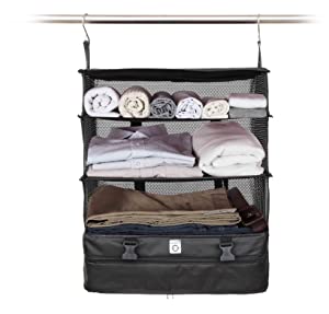 [AM-0281] STOW-N-GO SHAOYUN/رفوف تنظيم الملابس