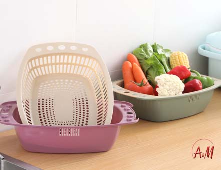 [AM-2016] STRAINER BASKET 2/ سلة غسيل الخضار والفواكه 2