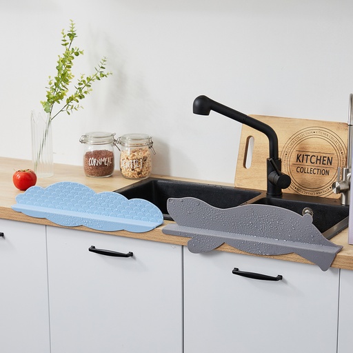 [AM-3398]  silicone kitchen sink splashing partition/
 / حاجز منع تطاير الماء