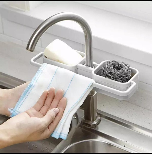 [AM-0368] Storage Organizer for Kitchen Sink/منظم تخزين لحوض المطبخ