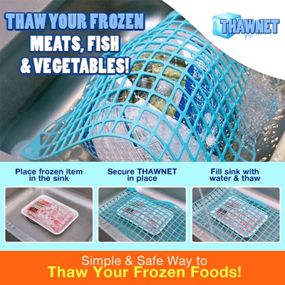 [AM-5462] Kitchen Sink Protector /شبكة سيلكون للطعام المجمد