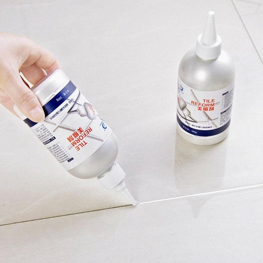[AM-2692] Waterproof Tile Gap Glue 280ml White/ غراء فجوات البلاط المقاوم للماء 280 مل ابيض