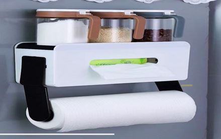 [AM-2948] TISSUE AND ROLL PAPER ORGANIZER / منظم المناديل والمناشف والتوابل