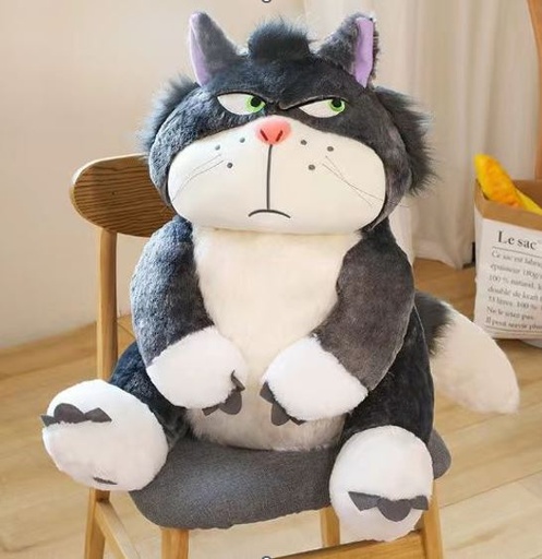 [AM-3841] Angry Cat Plush Toy /  دمية القطة الغاضبة