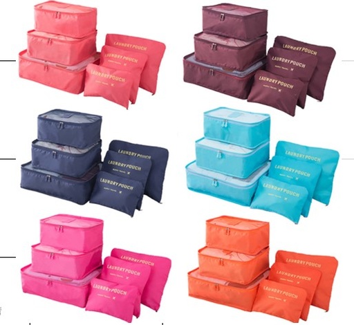 [AM-3357] Travelling Bags Set / طقم حقائب السفر 6 قطع