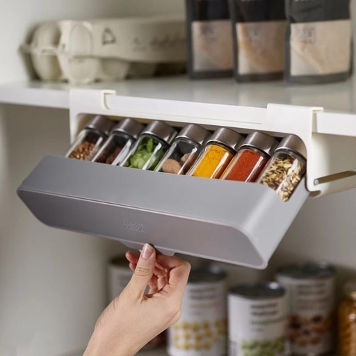 UNDER SHELF SPICE ORGANIZER / منظم التوابل تحت الرف