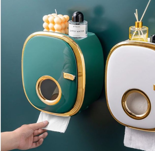 WALL MOUNTED BATHROOM TISSUE HOLDER / علبة المناديل الجدارية للحمام