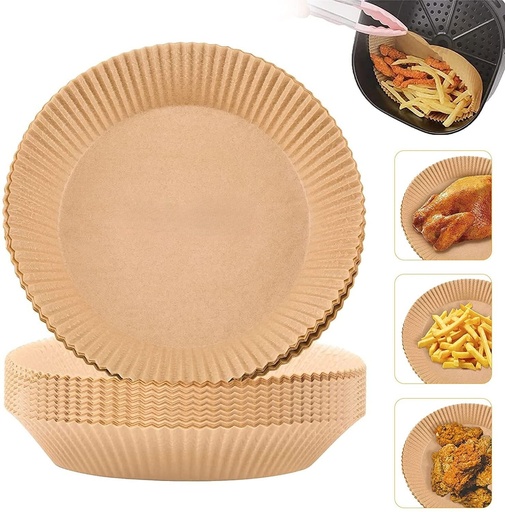 air fryer pad paper 100PCs/ورق القلاية الهوائية