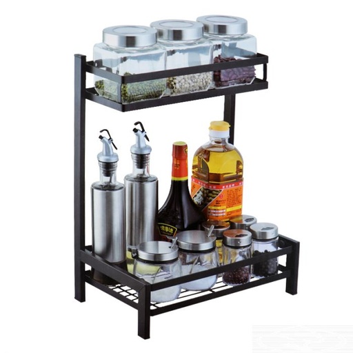 [AM-0529] the 2 level multi-function storage rack/رف تخزين متعدد الوظائف بمستويين