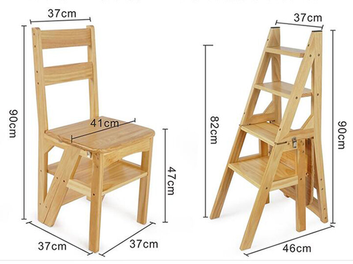 [AM-3348] 2 in 1 Chair and Ladder / كرسي و سلم 2 في 1