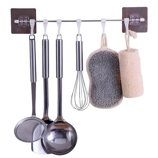 [AM-0371] 6 Hooks Hanger /علاقة ذات 6 خطافات