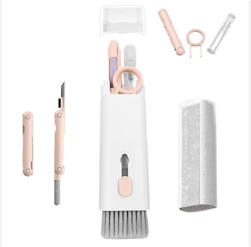 [AM-3387] 7 in 1 Keyboard Brush /مجموعة تنظيف 7 في 1