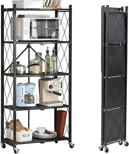 [AM-1047] ALUMINUM SHELF 5 LAYERS/ ستاند المنيوم برفوف 5 طوابق