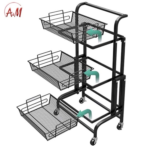 [BMA4401-41] Aluminum Stand /رفوف الومنيوم بعجلات