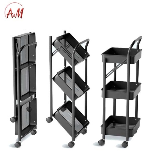 [AM-0558] Aluminum stand 3layers/ستاند المنيوم 3 رفوف