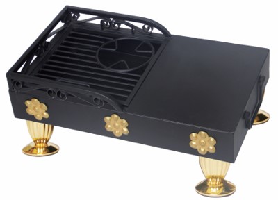[AM-3508] BBQ Grill 60*35*24CM/ منقلة فحم وشواية 