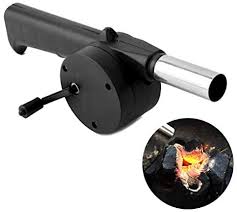 [AM-3757] BBQ Hand Crank Air Blower /منفاخ هواء يدوي للشواء