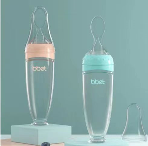 [AM-3726] Baby Spoon Bottle Feeder, Kids Toddler Cutlery/ ملعقة الاطفال الرضع