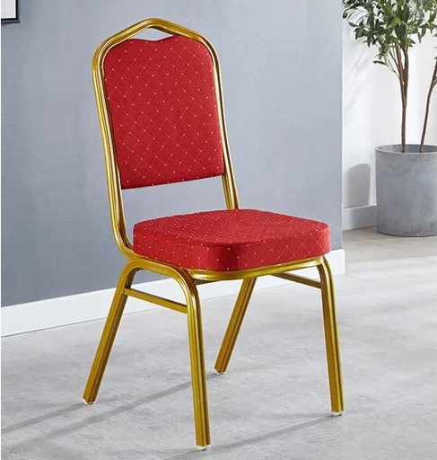 [AM-3831] EVENT CHAIR- RED/ كرسي المناسبات-احمر