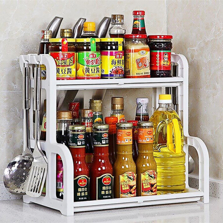 DOBLE KITCHEN SEASONING RACK/رف مطبخ مزدوج