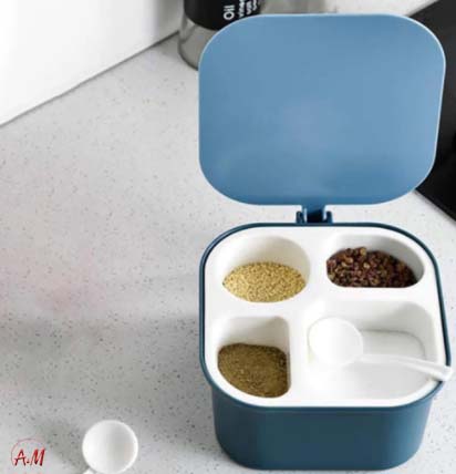 Divided spice tray/علبة التوابل المقسمة